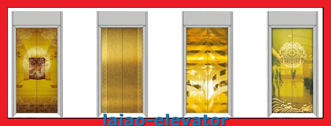 2 Opposite Entrances Passenger Elevator Lift with Machine Roomless
