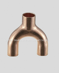Y-Bend Copper Fitting for ACR Fitting