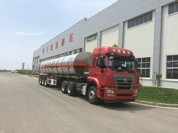 China Manufacturer 3 Axles Fuel Tank Semi Trailer