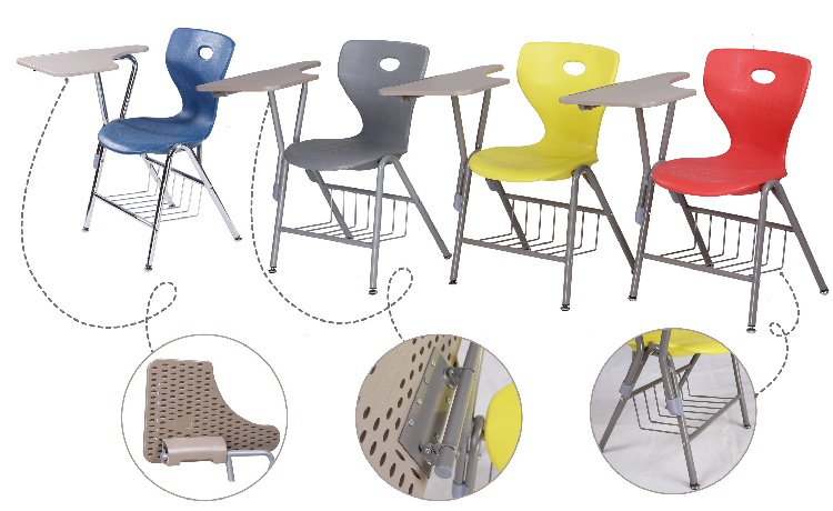 Plastic Student Writing Chairs for School