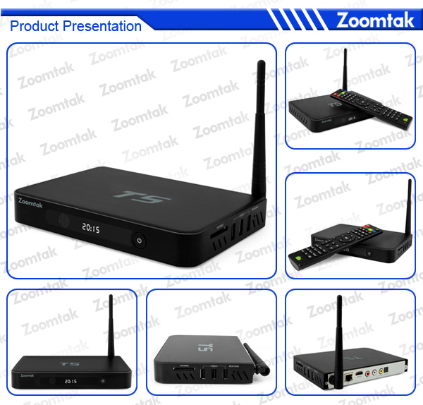 Best TV Box Amlogics805 Android TV Box with 1GB RAM, Customized Luxury Looks TV Box Android Mini PC