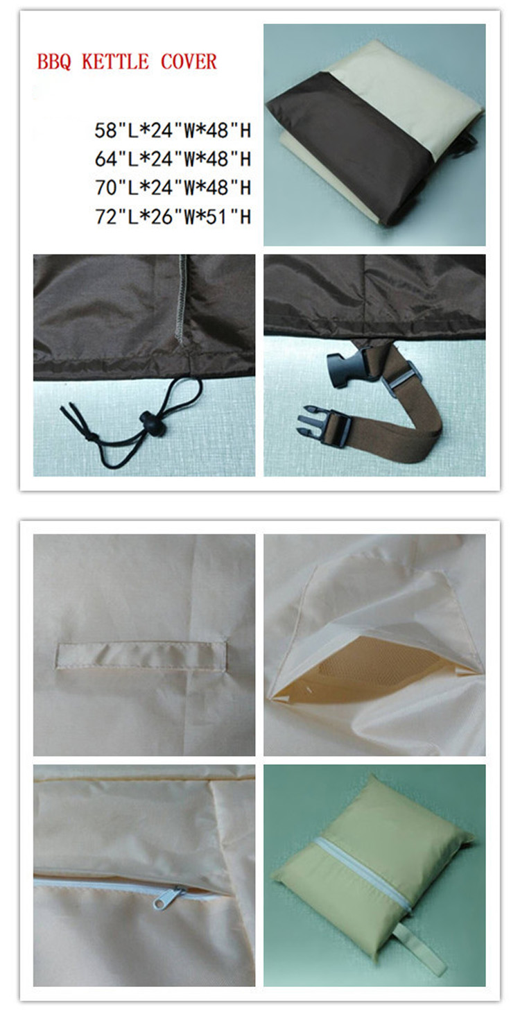 China Manufacturer Large Polyester Gas Grill BBQ Cover