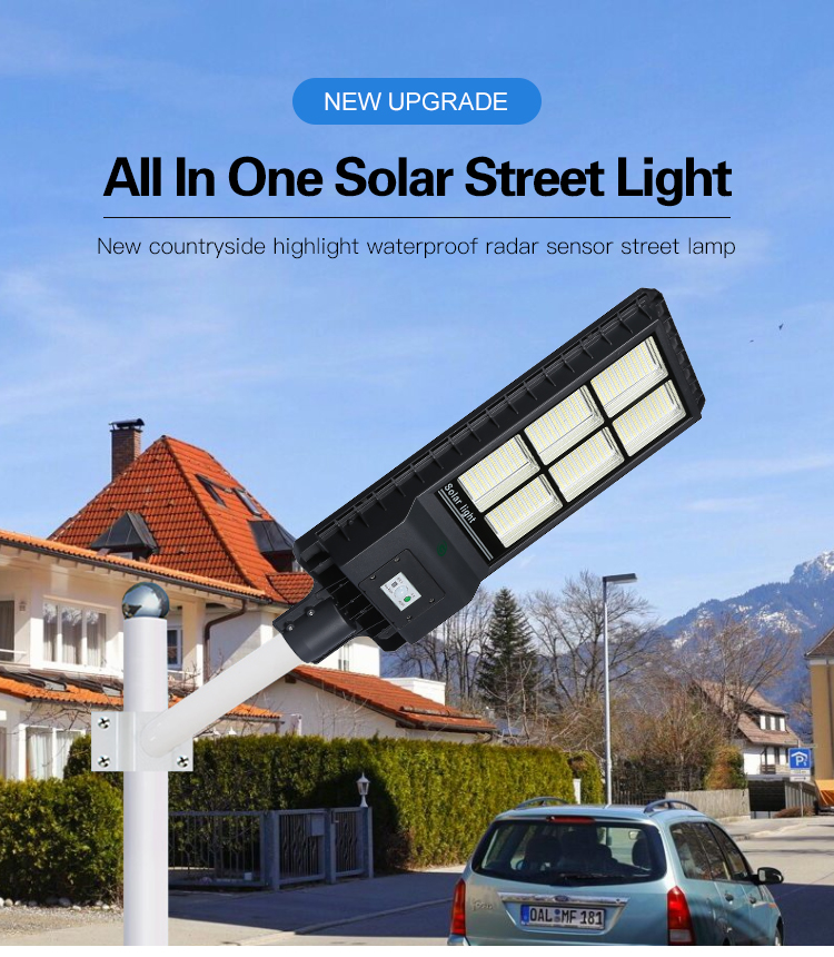 Solar Pillar Lights for Road Lighting