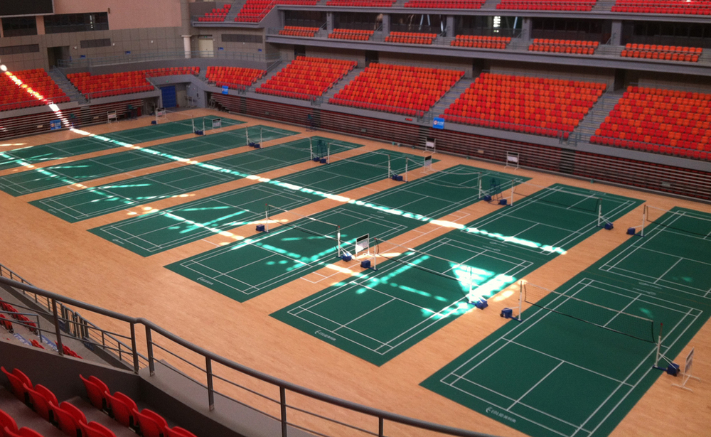 badminton court mat 