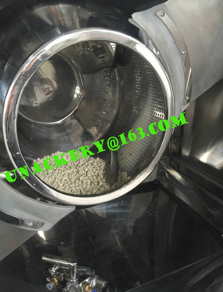 GMP Standard Tablet Coating Machine for Pharmaceutical