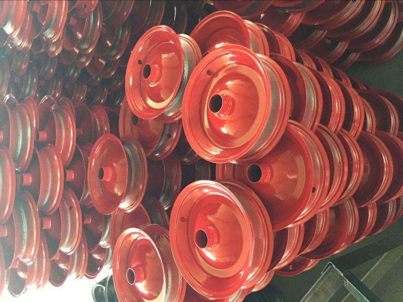 China Manufacture Quality 4pr 2pr Rubber Wheels 4.00-8 3.50-7