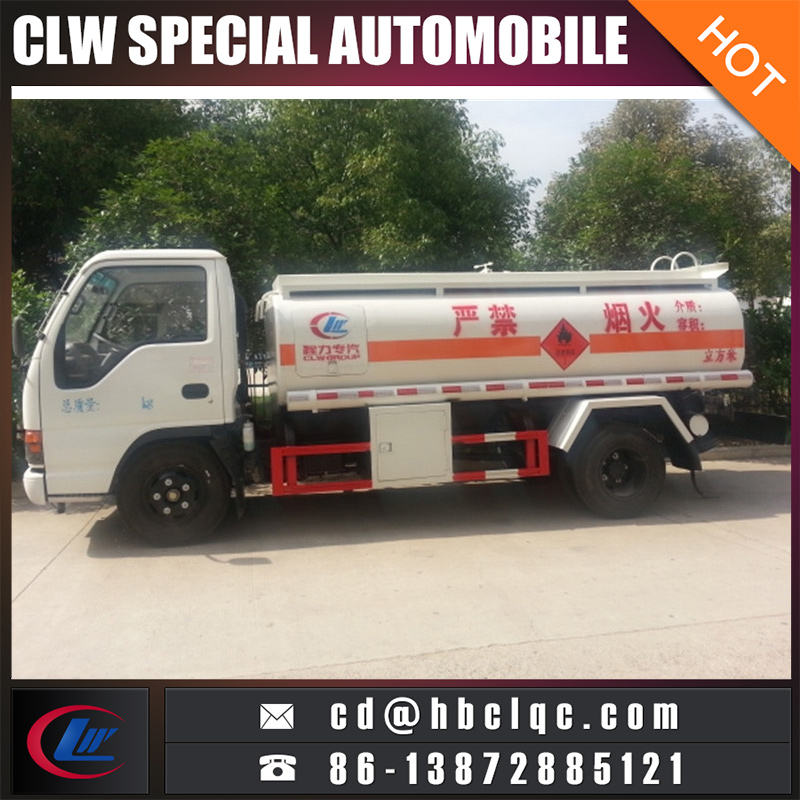 Good Sales Isuzu 5000L 4mt Oil Carrier Tank Fuel Tank Car