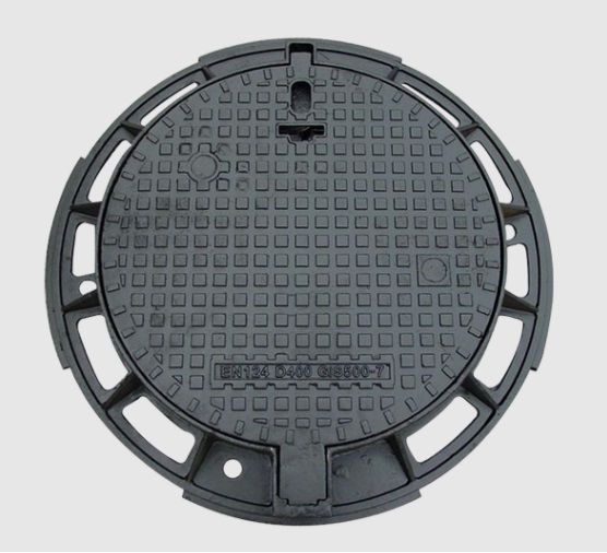 ductile manhole cover CO 650 D400 with hinge