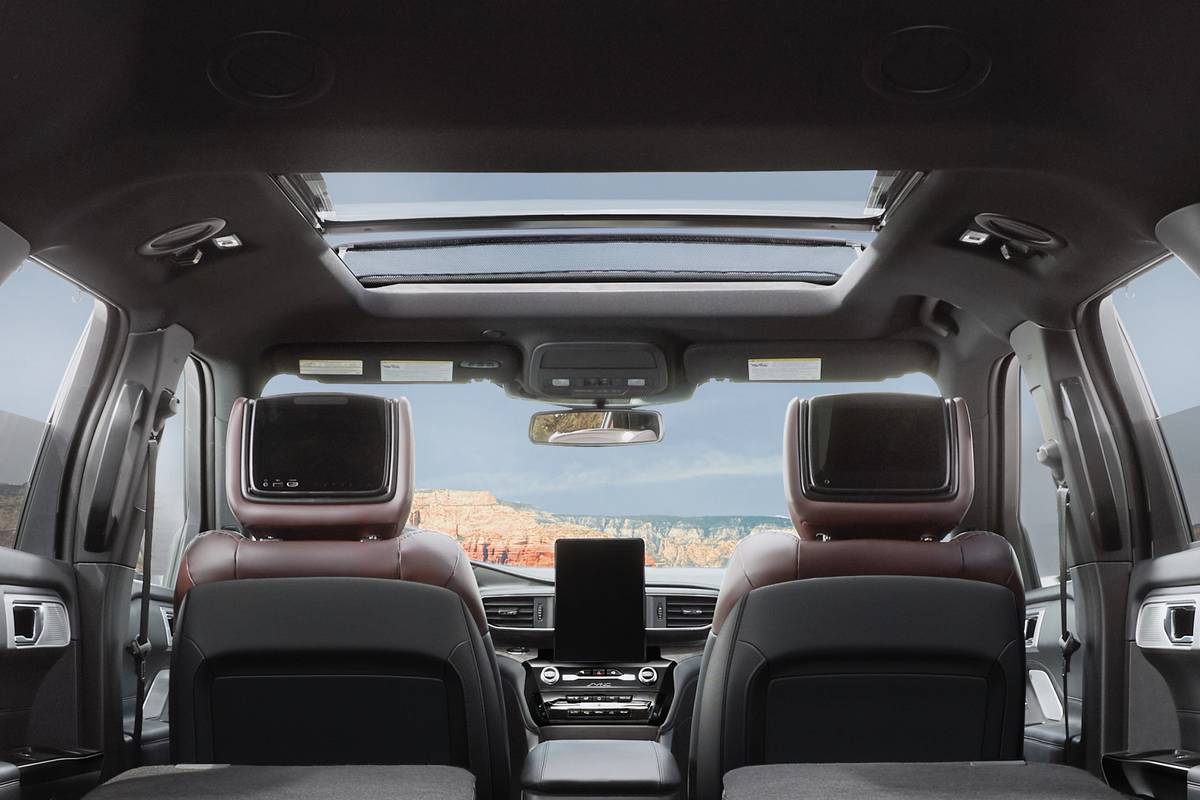 2021 Ford Explorer Panoramic Moonroof | Gambar pabrikan