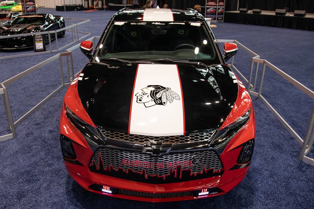 Chicago Blackhawks 2020 Chevrolet Blazer | Foto oleh Christian Lantry