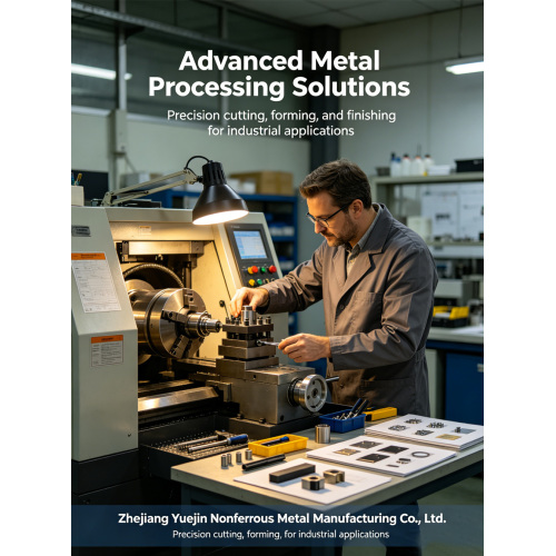 Soluciones avanzadas de procesamiento de metales no ferrosos Fabricación de precisión para componentes industriales