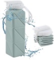 Custom Collapsible BPA-Free Silicone Water Bottles for Travel and Outdoor Activities1