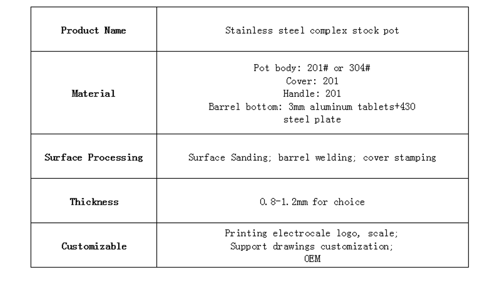 Stainless steel stockpot