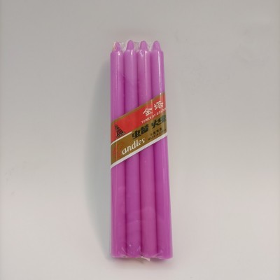 color candle stick candle