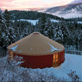 Bamboo Art Material European Style Yurt Tent for Glamping1