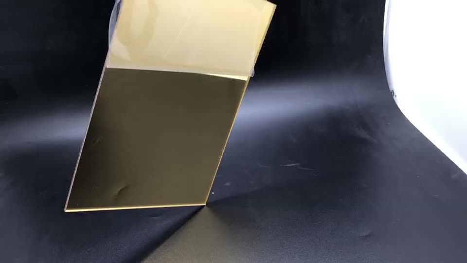 1 mm 3 mm dikte geëxtrudeerde gouden zilveren zelfklevende plexiglas acryl spiegelplaat bord1