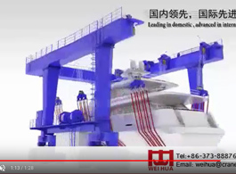 Yacht Handling Crane RTG