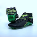 Sport New Green Carbon Fiber Speed Inline Roller Racing Colorful Boot: High Performance Athletic Gear1
