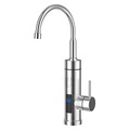 Stainless Steel Thermostatic Electric Water Heater Faucet with Single Lever Control1