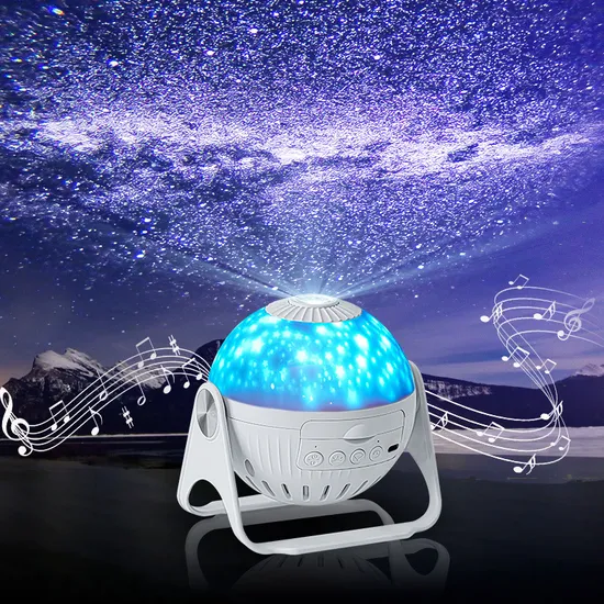 Luz de proyección de cielo estrellado, galaxia romántica, atmósfera ligera estrella1