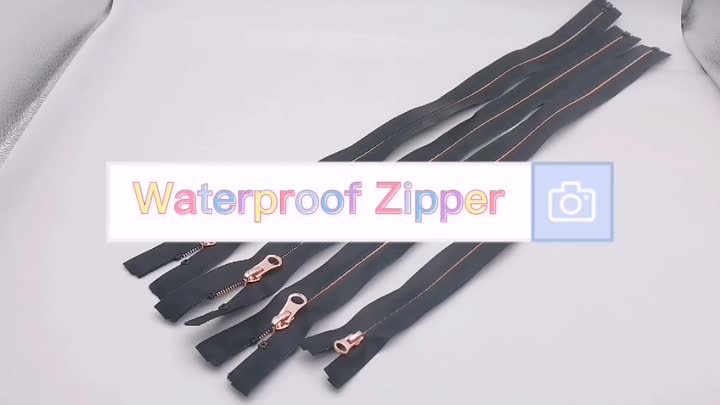 Zipper waterproof