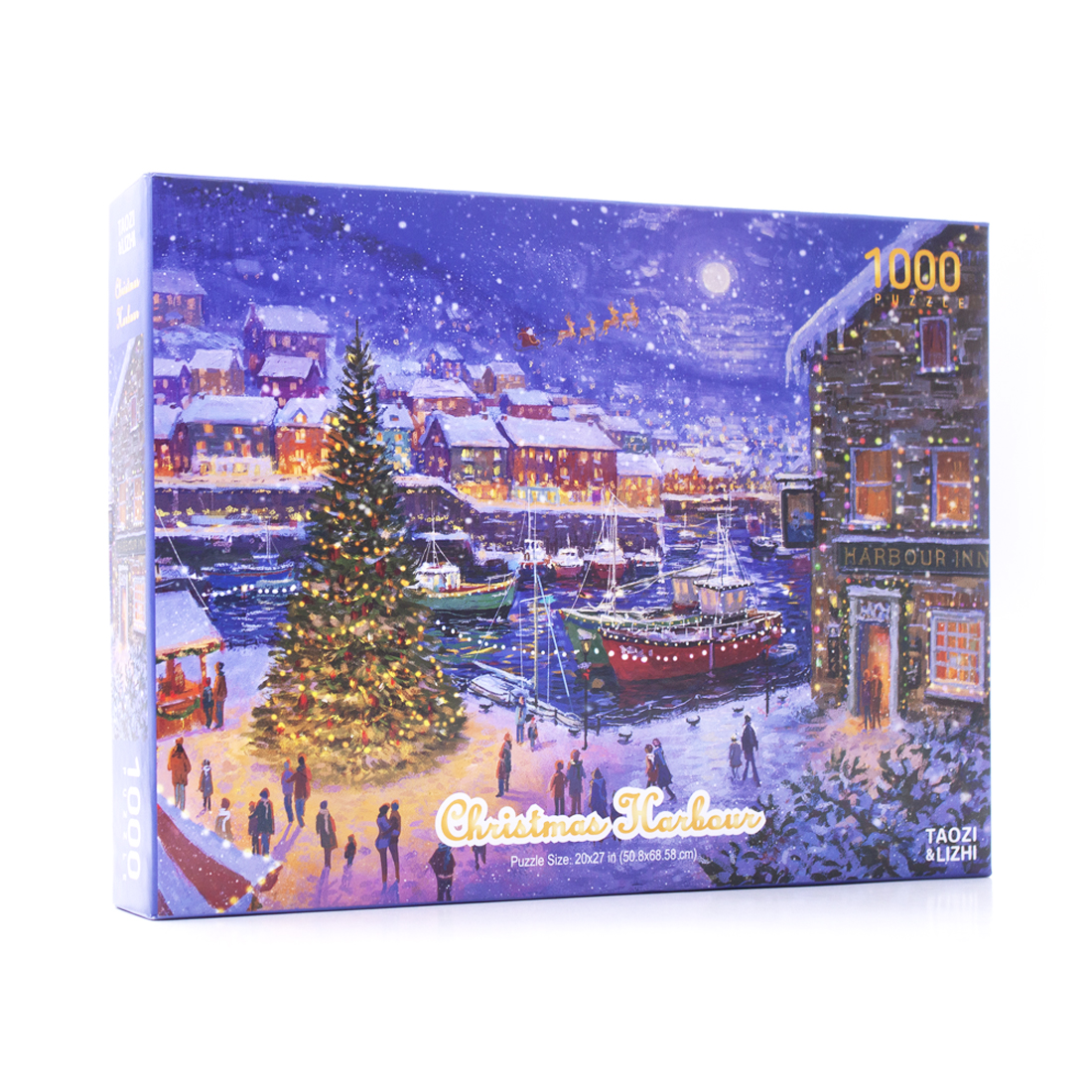 Weihnachtshafen -Puzzle