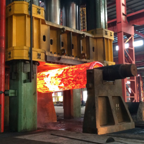 DIN 1.6587 SAE4140 SAE4340 Forging Output Pinion Shaft