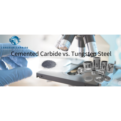 Çimentolu karbür ve tungsten çeliği