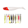 LAIYOU 8.8g 105mm Soft T-Tail Bass Fishing Lure1