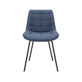 Colored Home Kitchen Synthetic Leather Upholstered Hotel Dining Chair for Sale1