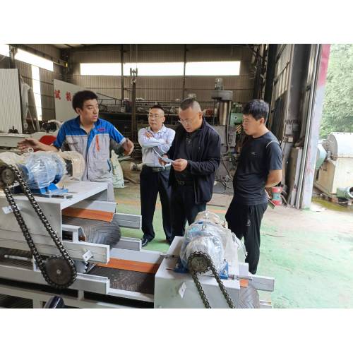 Taiwan Customer Quality Inspection Pellet Machine Production Line.