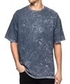 Χαρακτηριστικά χονδρικά μπλουζάκια για άνδρες 100% βαμβακερό οξύ πλύση vintage υπερμεγέθη T-shirt1