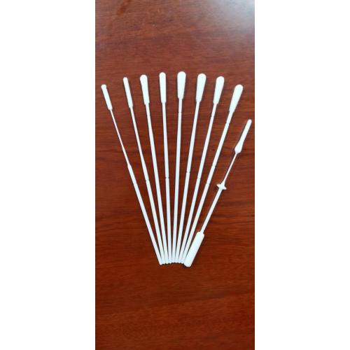 The production process of medical cotton swabs