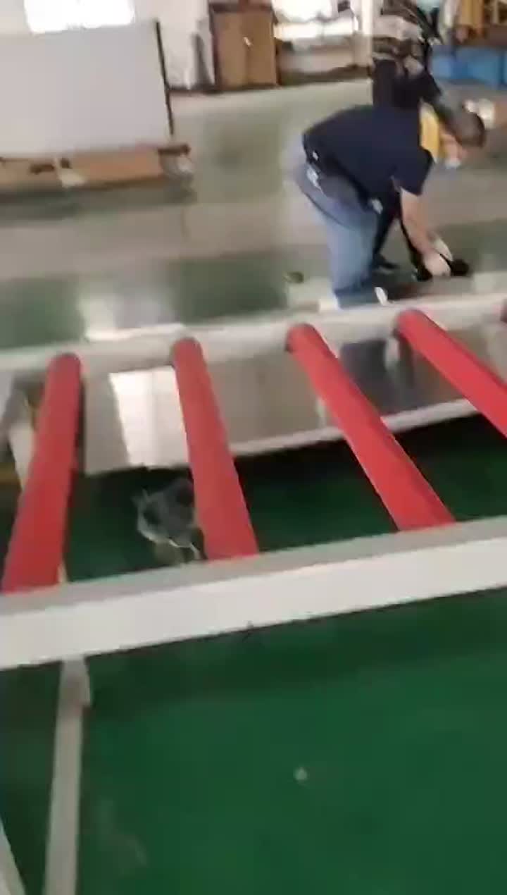 machine de revêtement de film en aluminium