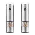 Electric Rechargeable Salt and Pepper Grinder Mill Set with LED Light - Top Seller1