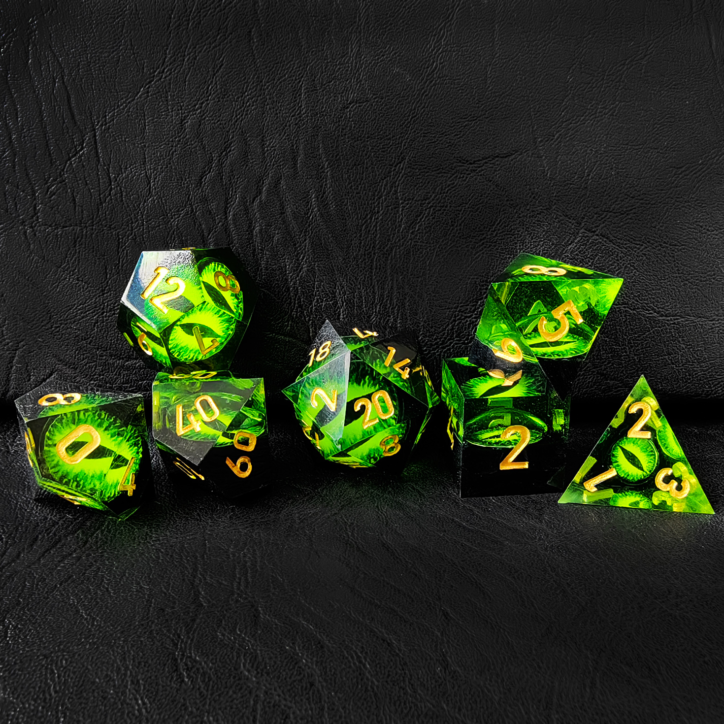 BESCON Dragon's Eye Sharp Edged Dice