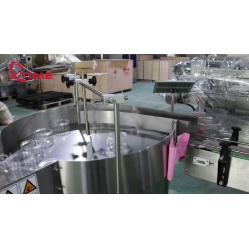 Dryfood filling sealing labeling line for PET cans