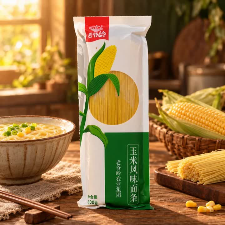 رشته فرنگی نیم پز ذرت