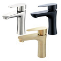 Black Stainless Steel Single Handle Basin Faucet - Top Selling Hot & Cold Bathroom Sink Mixer1