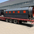 Trommel Screen Separator for Waste Sorting with Motor Drive1