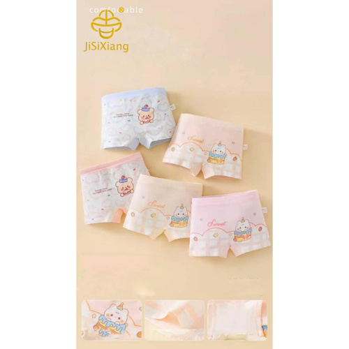 Cueca de boxe de boxe de desenho animado fofo