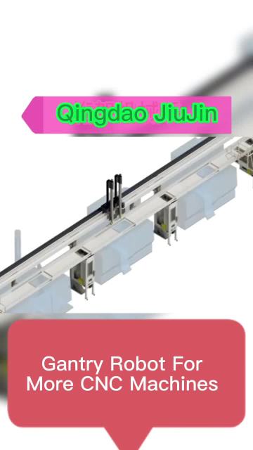 3.Gantry Loader With More CNC Machines