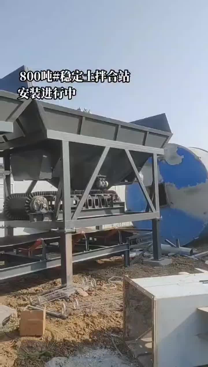 800 stabilized soil batching plant