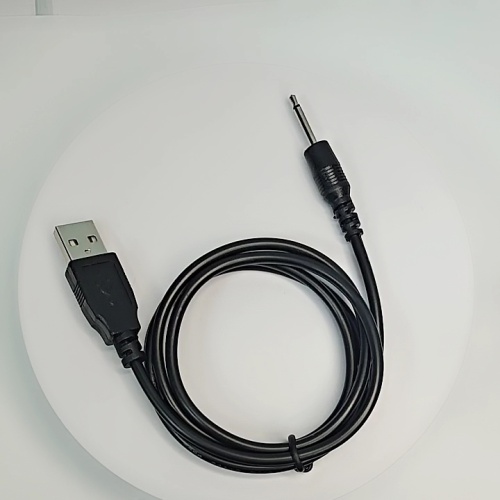 USB Male a 2.5 mm Cable de audio Mono Audio USB 2.0 Cable de carga de audio1