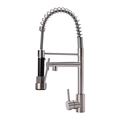 Best Low Pressure 304 Stainless Steel Pull-Out Kitchen Mixer Tap with Brass Finish1