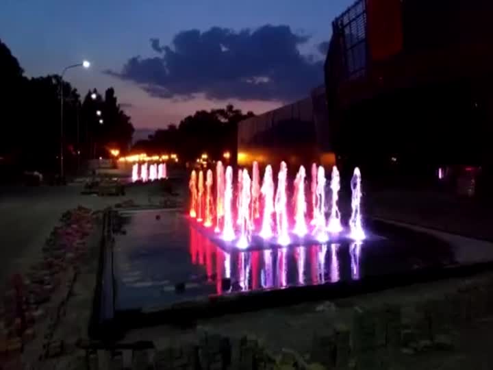 Beautiful Russian square dry spray