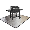 Thảm hố lửa cho sàn cỏ và bê tông dày từ nhiệt độ chống lệch Fireproof mat Ember Mat Oil-chống dầu BBQ Protector1