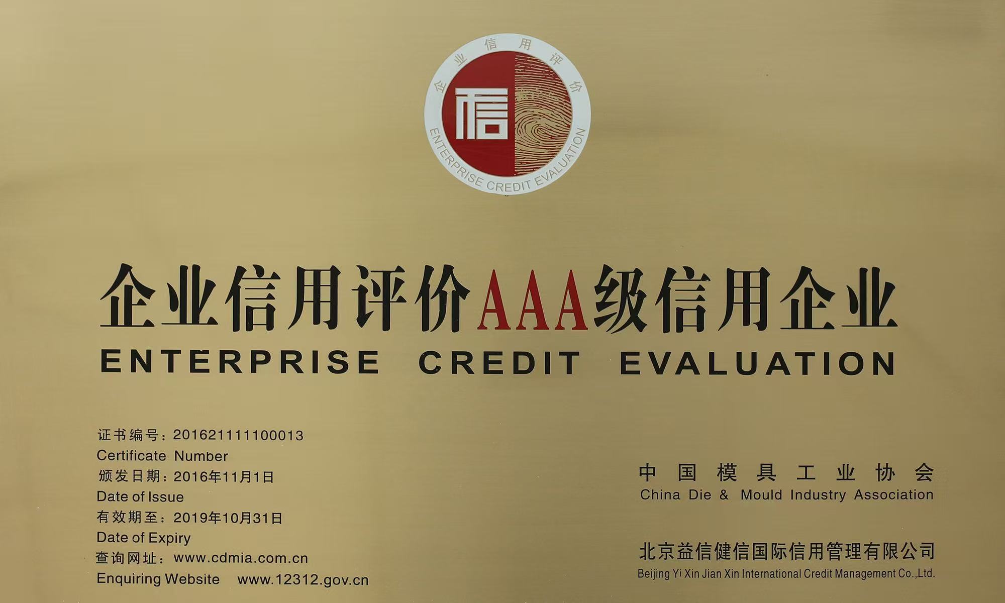 Enterprise Credit Evaluation