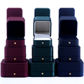 Hanhong Großhandel Custom Logo Luxus PU Leder Schmuck Verpackung Box Halskette Armband Ohrringe Ring Schmuck Box1