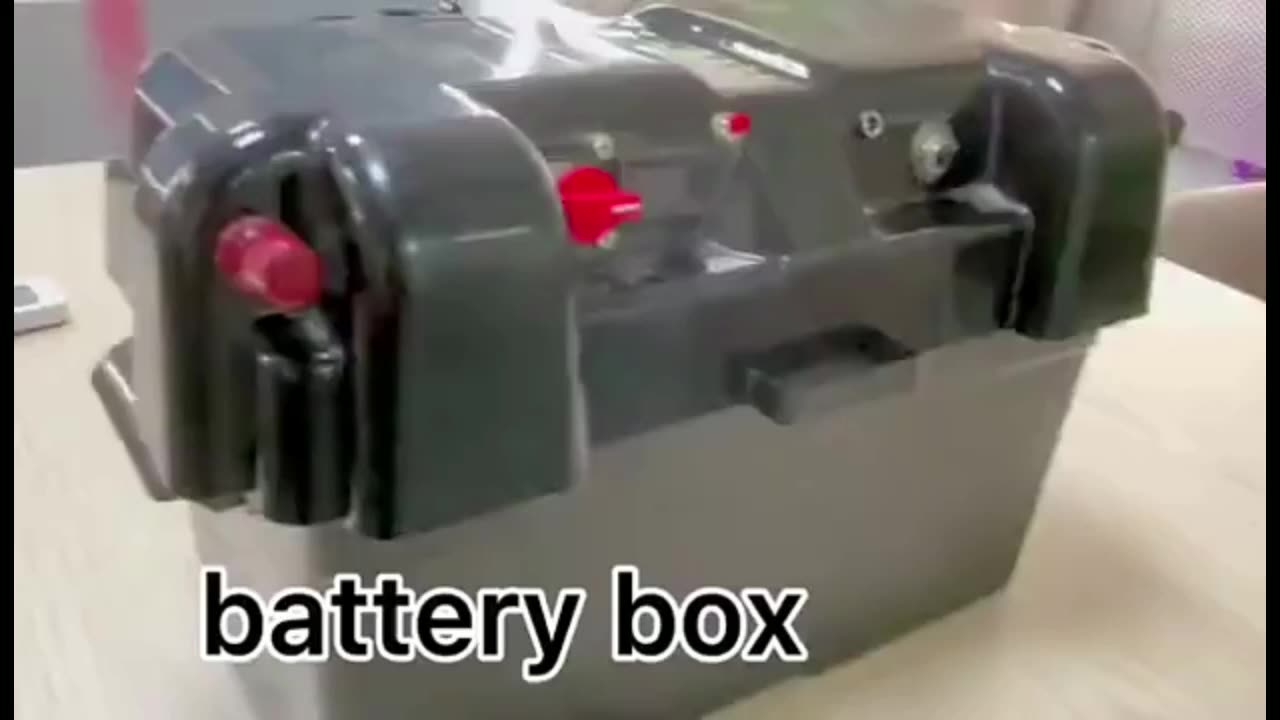 Boîte de batterie de puissance 12V avec USB et Anderson1